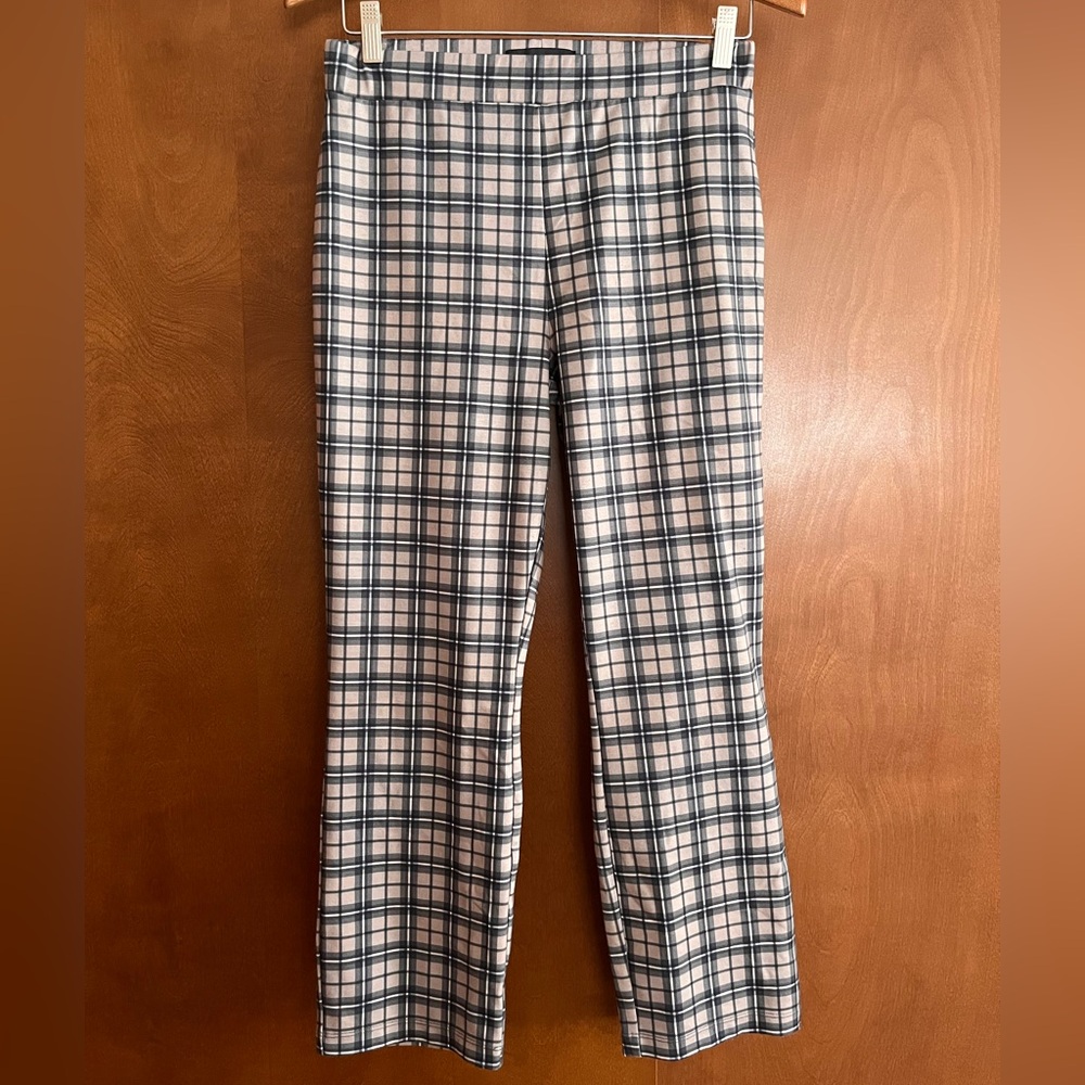 Sanctuary Checkered Trousers in Black and White